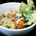 neomam's cooksnap of when they made ガッツリ♪とり天の照り焼き丼.