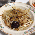 夏目隕石's cooksnap of when they made ホルモンとナスとシメジの炒め物♪.