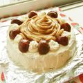 あやちん０８１６'s cooksnap of when they made モンブラン/デコレーションケーキ.