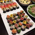 あみつほし's cooksnap of when they made パーティを彩る☆花畑巻き寿司。＊。＊。＊.