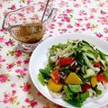 ｍａｒｉ♪'s cooksnap of when they made カラフル夏野菜の冷しゃぶサラダ.