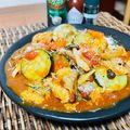料理男子部🍻's cooksnap of when they made ズッキーニと鶏肉のトマト煮.