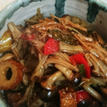 fm04's cooksnap of when they made ピーマンときのこのきんぴら風.
