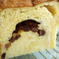 そんちょうさん's cooksnap of when they made ＨＢで♪かぼちゃとレーズンの食パン.