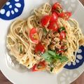 えり巻きさん's cooksnap of when they made トマトとバジルのイタリアンそうめん.