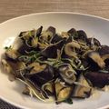 くーやん74's cooksnap of when they made 茄子とセロリ、ちりめんじゃこのサラダ.
