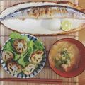 とんぶーちゃん♪'s cooksnap of when they made さんまの美味しい焼き方＆きれいな食べ方.
