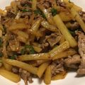 くろさとる's cooksnap of when they made コク旨【豚肉とじゃが芋のガリバタ炒め】♪.