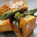 紅葉ｙ's cooksnap of when they made 厚揚げとおくらのトマポン炒め.