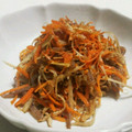 chica1212's cooksnap of when they made だしが効いてるきんぴらごぼう【作りおき】.