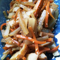 よろずやおよよ's cooksnap of when they made さつま揚げ入り☆大根と人参のきんぴら.