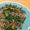 ちーまぐ's cooksnap of when they made ✿合挽肉で簡単チャプチェ(^^).