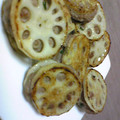 らまる's cooksnap of when they made 揚げるより簡単、香ばしい！蓮根はさみ焼き.