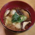 i_yokan's cooksnap of when they made 鶏つくねと椎茸の味噌汁♪.