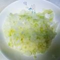 ★sakatera★'s cooksnap of when they made 簡単にできるかな？　玉ねぎのみじん切り.