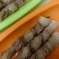 ちまいこ☆'s cooksnap of when they made グリーンアスパラガスの豚肉巻き.