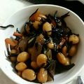 4double5's cooksnap of when they made おばあちゃんの味　ひじきの煮物.