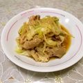 ＠迷子＠'s cooksnap of when they made 豚肉とキャベツの酢醤油炒め♡.
