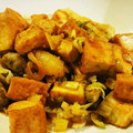 ayutms's cooksnap of when they made 牡蠣と厚揚げのオイスターソース炒め.