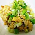 ユーロン's cooksnap of when they made ジューシー油揚げの甘辛卵とじ✿.