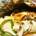 いたっし～'s cooksnap of when they made 秋鮭のチャンチャン焼き風ホイル焼き.