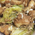 りーとぽん's cooksnap of when they made 鶏モモとキャベツの卵とじ.