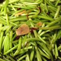 ちゃぎー's cooksnap of when they made サツマイモのつるのペペロンチーノ.