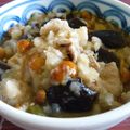 ayureo's cooksnap of when they made 豚もナスもなめこもつるつる炒め.