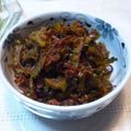 黒ぷーどる's cooksnap of when they made ゴーヤ嫌いも平気!!ゴーヤの佃煮.