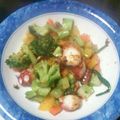 キットン☆'s cooksnap of when they made タコとブロッコリーの花椒炒め.