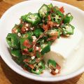 サーゴット's cooksnap of when they made すぐできる！おくらと梅で冷奴.