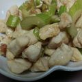 あゆたっくん's cooksnap of when they made さっぱり梅味☆鶏のササミ&セロリの炒め物.
