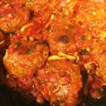 mikacyo's cooksnap of when they made 鶏ムネ肉のトマト煮込み.