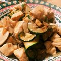 あーchan723's cooksnap of when they made 鶏肉とズッキーニのオイマヨ炒め♪.