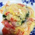 にしこんこん's cooksnap of when they made 簡単♡*本格かにあんかけレタスチャーハン.