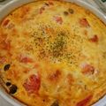 kitchon's cooksnap of when they made パイ生地不要♪簡単キッシュ♡.