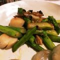 ここなっつ♪'s cooksnap of when they made ホタテとアスパラのガリバタ炒め.