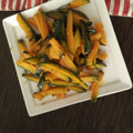 ぷけぽん's cooksnap of when they made かぼちゃの塩きんぴら.