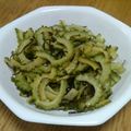 ポニーリボン's cooksnap of when they made ゴーヤの塩コンブ炒め.