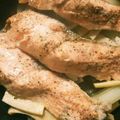 ゆずあんずっこ's cooksnap of when they made フライパンで☆鮭の蒸し焼き♪.