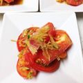 まゆれな73's cooksnap of when they made ちょっとお洒落なトマト＆みょうがサラダ.