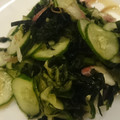 ☆baobab☆'s cooksnap of when they made 定番！きゅうりとわかめの酢のもの….