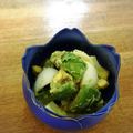 広野のタイタン's cooksnap of when they made ☆　アボカドと茹で卵の塩麹和え　☆.