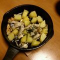 クックD41GMH☆'s cooksnap of when they made ごま油ＤＥ塩鯖アヒージョ.