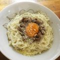 広野のタイタン's cooksnap of when they made *ランチにも♪カルボナーラ風納豆素麺*.