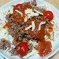 れゆぱぱ's cooksnap of when they made 市販のｻﾙｻｿｰｽで簡単☆タコライス！.