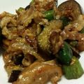 WAKAWAKA☆'s cooksnap of when they made 夏野菜！茄子とオクラの豚肉麻婆炒め.