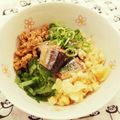 カピバラ55's cooksnap of when they made 鯖缶爆乗せ♪具沢山ぶっかけそうめん.