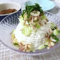 ManuYs's cooksnap of when they made ミョウガや大葉を沢山乗せた冷やっこ.