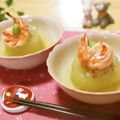 ももいろさくら's cooksnap of when they made 加賀太キュウリの海老しんじょ風.